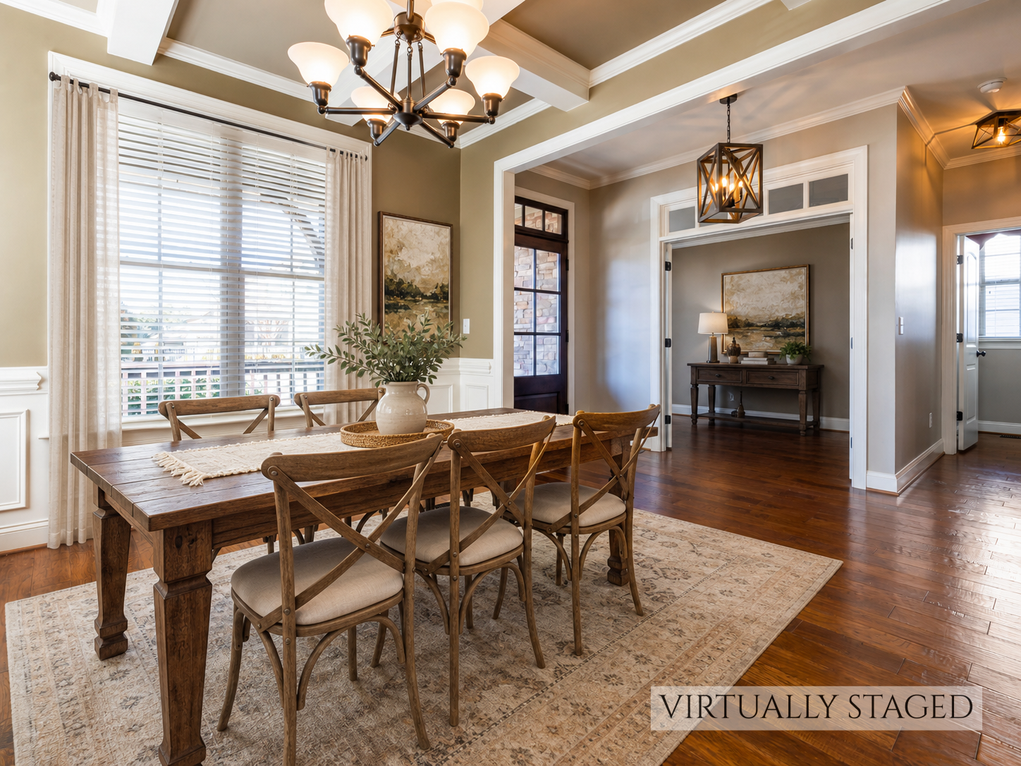 Staged Dining Room